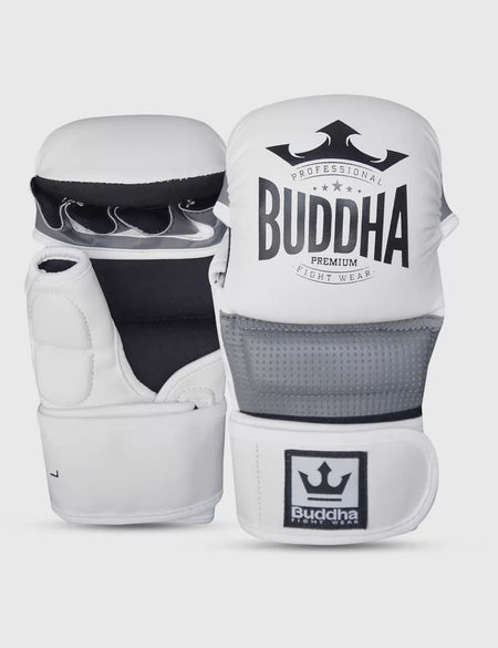 MMA Competition Gloves - White