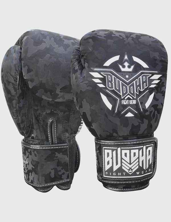 Army Boxing Gloves - Black