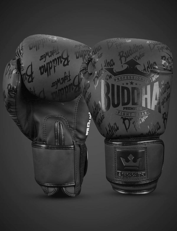 Top Premium Boxing Gloves - Matte Black